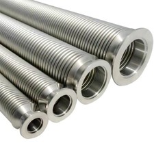 Bellows Hose Metal KF Flange Flexible Vacuum Tube KF25-1500mm