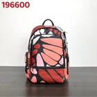 TUMI VOYAGEUR Selina 196600 Red White Flower Pattern Backpack UNUSED