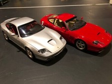 Ferrari 550 Maranello UT 1/18th set of 2 no box but mint no scratches or chips