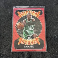 2021-22 Panini Donruss Optic Ray - Winner Stays Red Wave