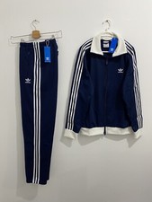 Adidas Originals Beckenbauer Tracksuit Night Indigo White Size L