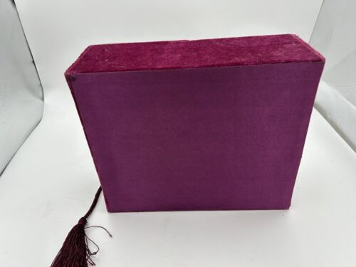 Vintage BAL A VERSAILLES Geschenkset Samtbox - ohne Produkt. Box nur für Display - Bild 3 von 8