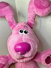 2020  Blue's Clues & You MAGENTA Peek-A-Boo Dog Interactive Plush 10"