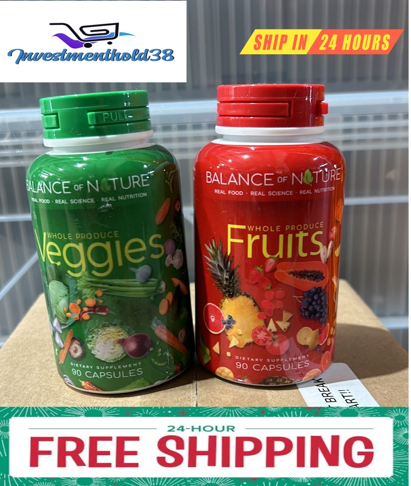 Balance Of Nature Fruit and Vegetable Supplements Capsule 180 Count eBay