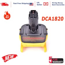 Battery Adapter Converter For DEWALT DCA1820 18V to 20V Lithium Max DC9096 Tools
