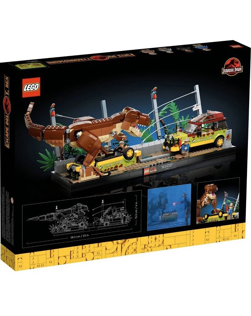 Lego Jurassic Park T. Rex Breakout Complete Set 76956 BRAND NEW