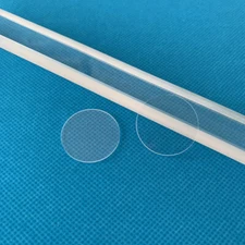 3pcs ! JGS1 25*2.0mm UV Grade Fused Silica Window Quartz Glass disk