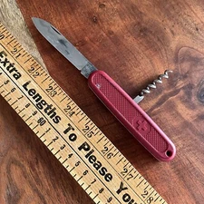 Vintage Victorinox Swiss Army Solo Plus Knife Very Rare !