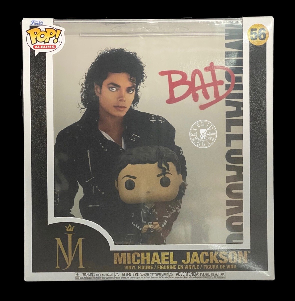 FIGURE MICHAEL JACKSON BAD【FUNKO】 Funko Pop! Albums #56 Michael Jackson Bad *Mint-In-Stock* | eBay