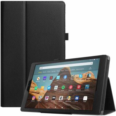 For Amazon Fire HD 10 10.1'' 9th 2019 /7th 2017 /5th 2015 Folio Case Cover Stand