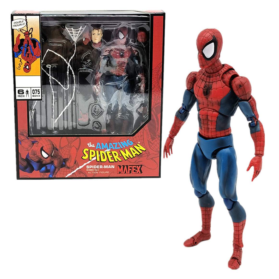 Mafex No. 075 The Amazing Spider-Man Comic Ver. Action Figure