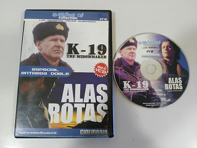 K-19 The Widowmaker + alas Geschrotet DVD Video CD Vcd como Se DID Making Of