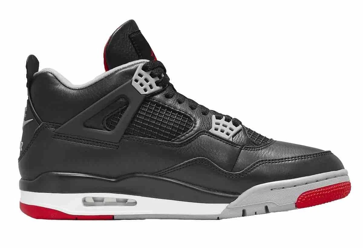 Air jordan cheap 4 bred ebay
