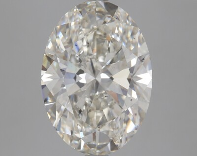 5.00 Ct Oval IGI Certified Loose Lab Grown CVD Diamond I Color SI1 Clarity