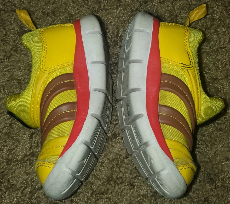 Nike Dynamo Free Td Tour amarillo | negro | talla 7C: muy raro bebé niño niña Foto 3 de 4