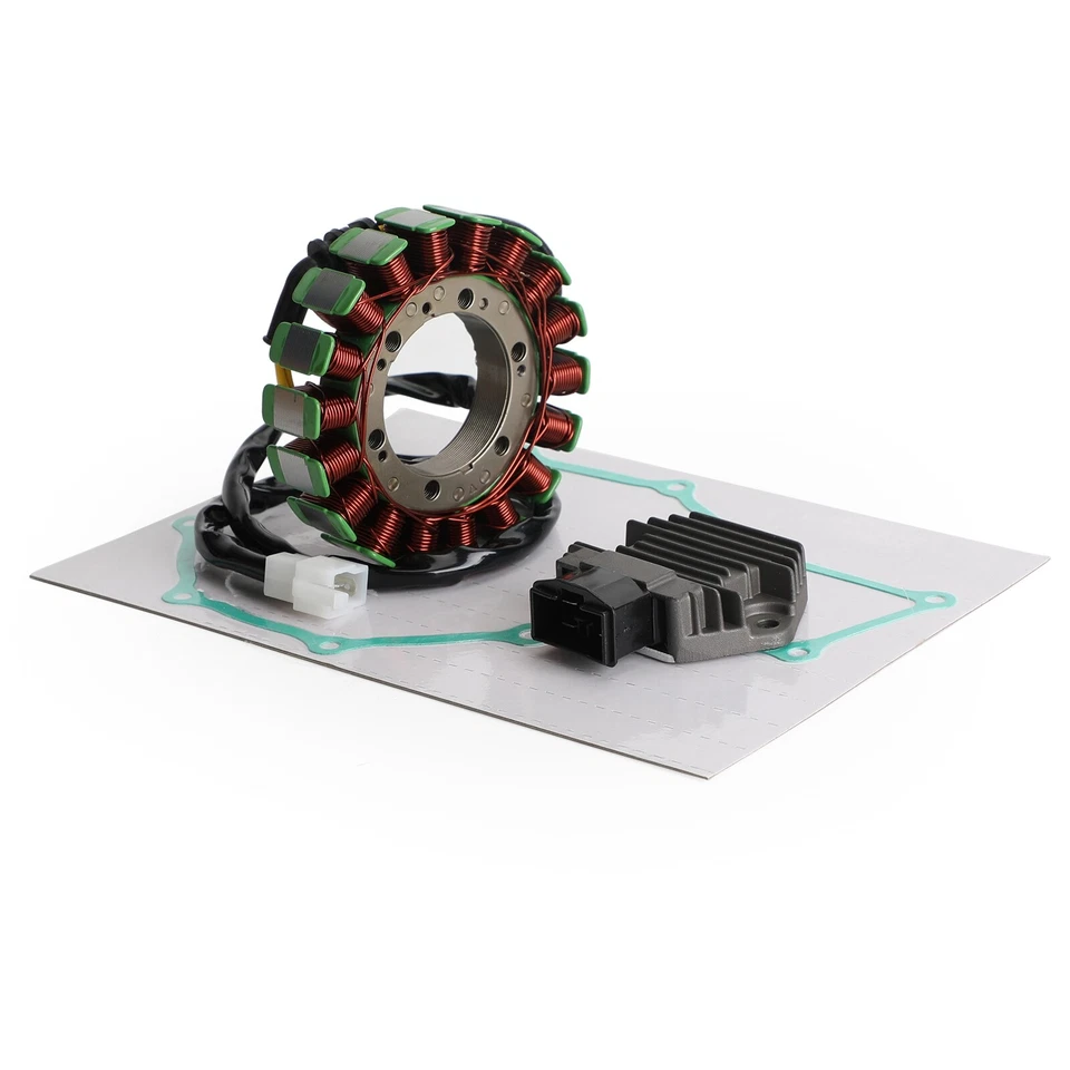 Estator magnético + rectificador de voltaje + junta para Honda VT750 C C2 Shadow ACE 01-03 A1 Foto 2 de 4