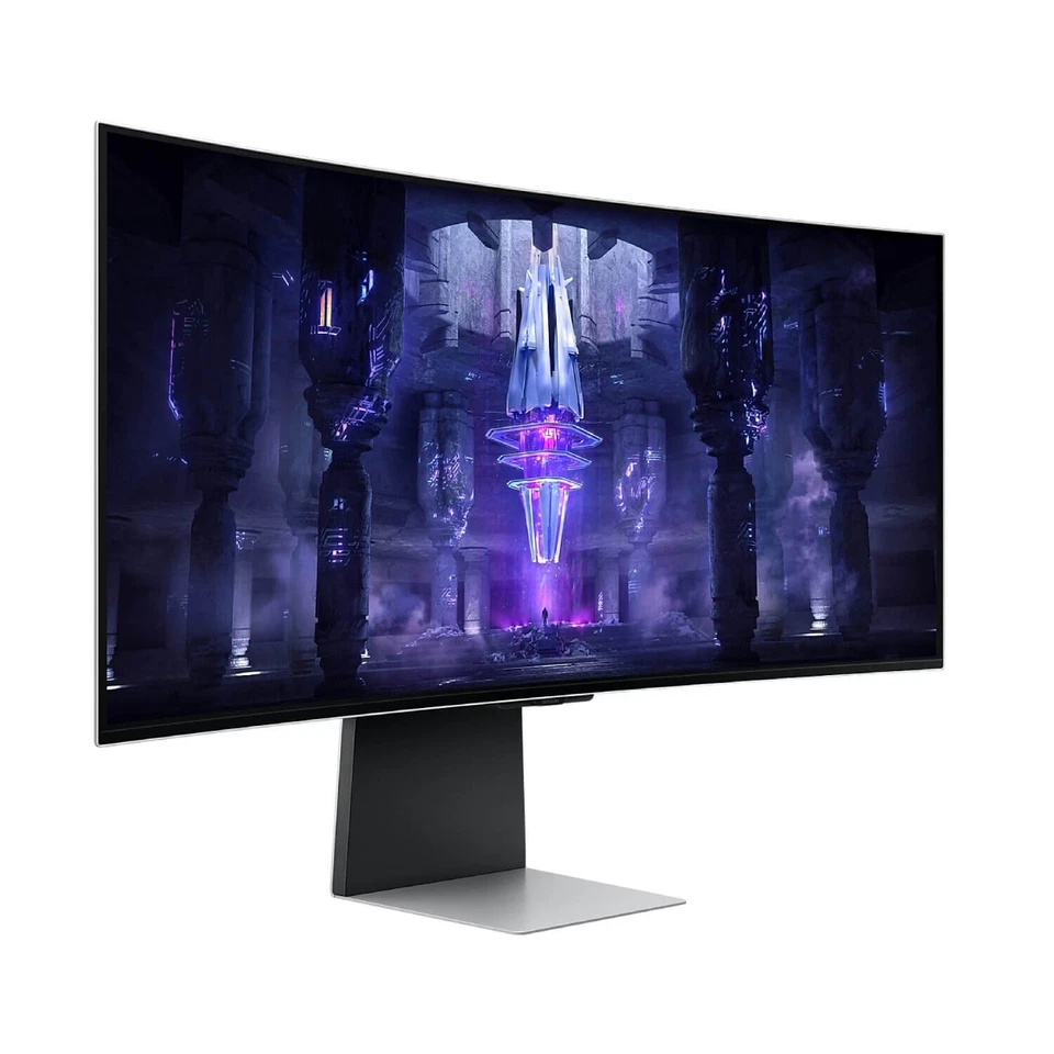 Samsung 34" UWQHD 175Hz 0.3ms USB-C PD65W WIFI+BT OLED Gaming Curved Monitor - Image 2 of 4