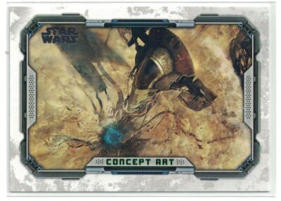 2022 Topps Star Wars Book of Boba Fett Taking Down Sarlacc #CA8