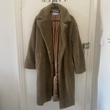Na-kd Brown Fur Long Coat