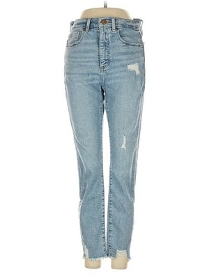 Ann Taylor LOFT Women Blue Jeans 2