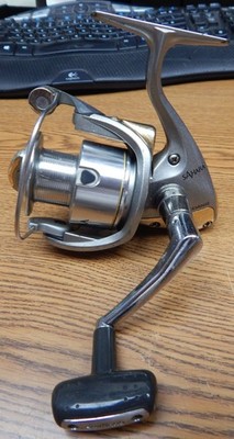 OLD SHIMANO SAHARA 4000FB SPINNING REEL WORKS GOOD NO BOX MADE IN MALAYSIA LQQK
