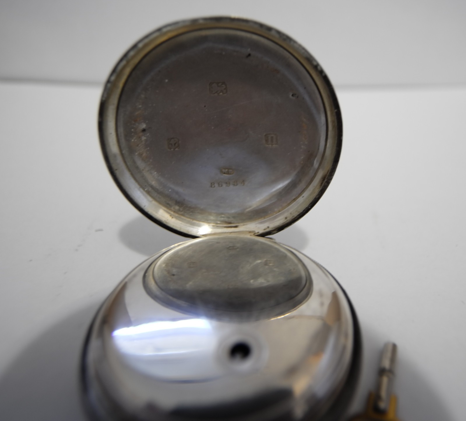 Antique Solid Silver Pocket Watch Made in Britain… - image 5