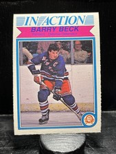 Barry Beck #220 1982-83 O-Pee-Chee New York Rangers