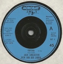 Jack Lancaster, Rick van der Linden - Fortuna (7", Single)