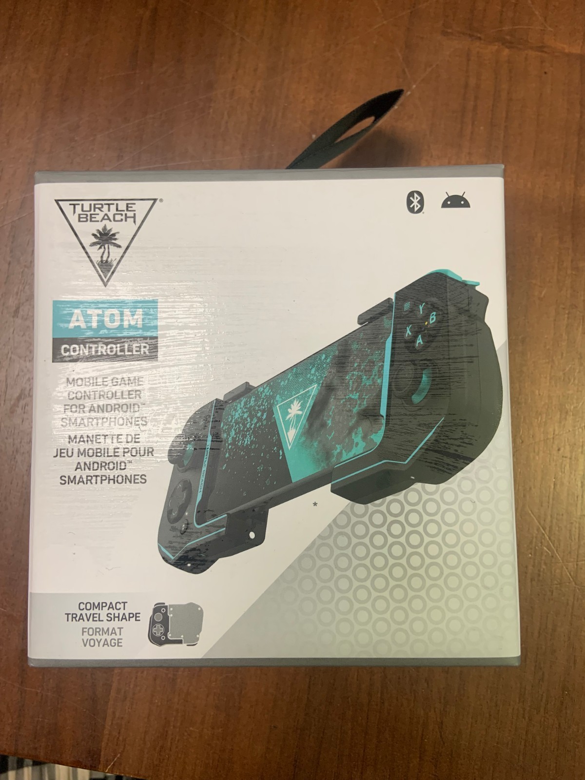 Turtle Beach Atom Mobile Gaming Controller for Android (Black/Teal) (Used)
