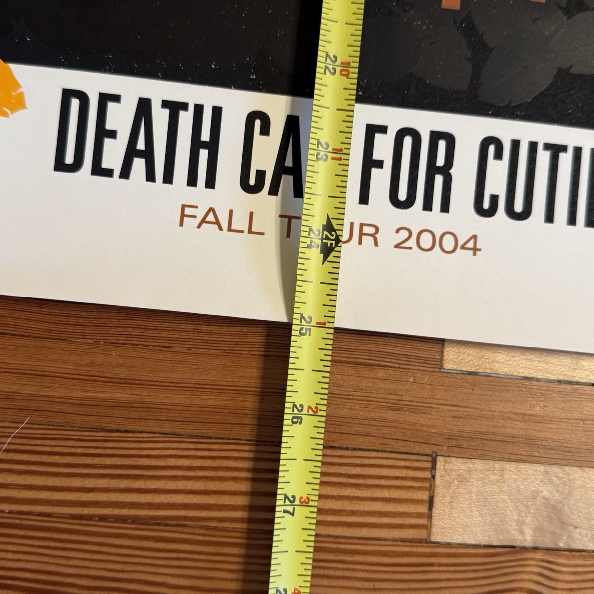 Death Cab for Cutie Fall 2004 Tour ポスター Death Cab for Cutie Fall 2004 Tour ポスター