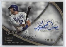 2020 Topps Tier One Talent 273/299 Hunter Dozier #T1TA-HD Auto 02fz