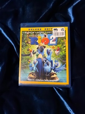 Rio 2 (Blu-ray) deluxe edition sealed 3 disc