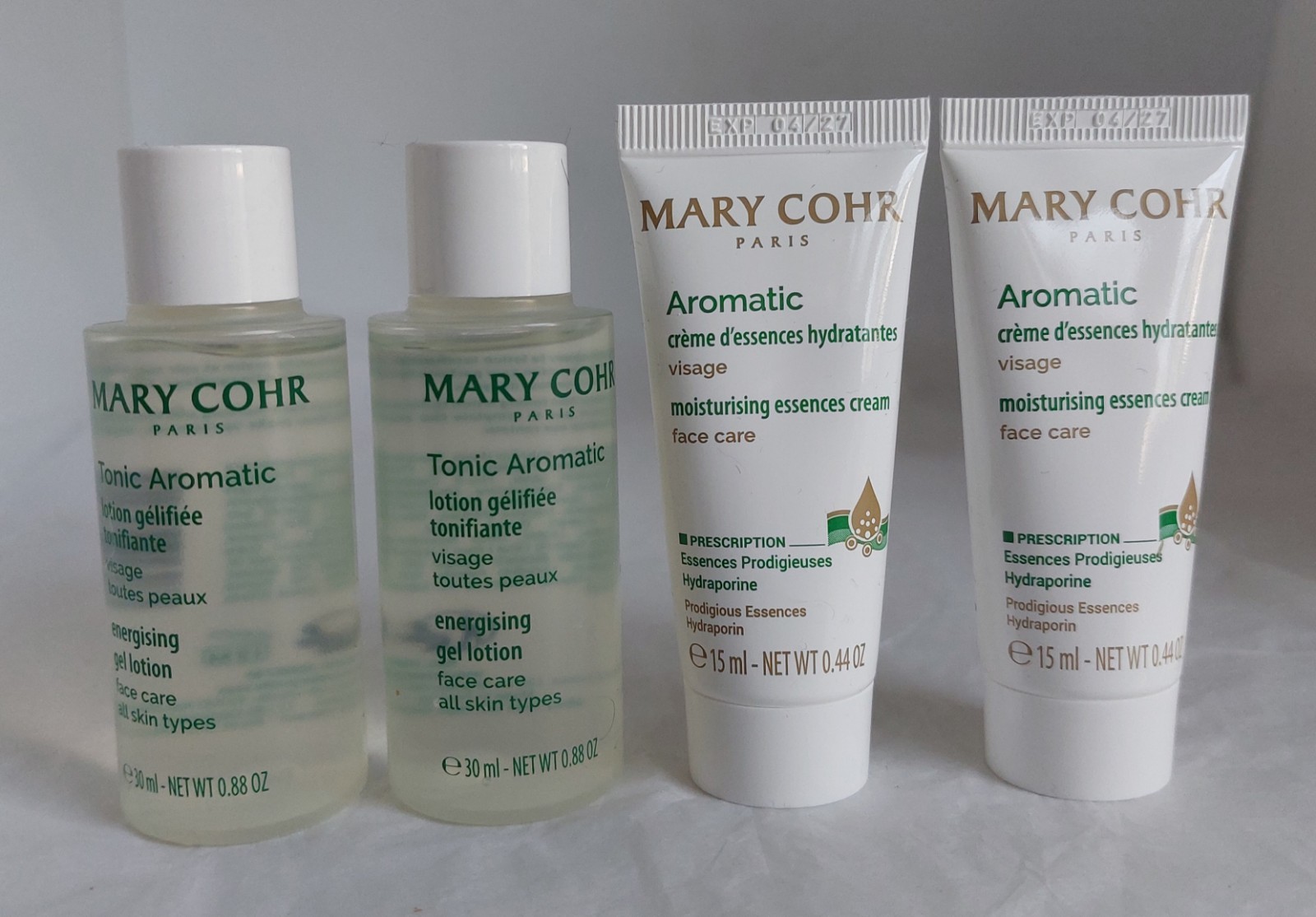 Mary Cohr Aromatic Tonic et crème anti-teint terne pour réparer la peau sèche