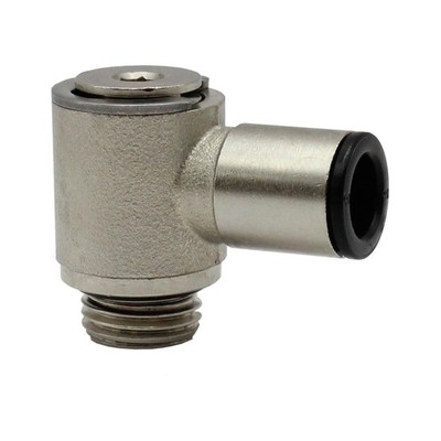 Riegler Winkelschwenkverschraubung »value line« G 1/8 a. MS vern. Ã˜6mm