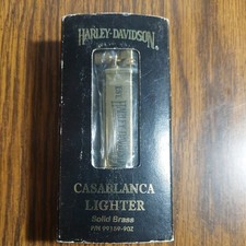 Vintage Harley-Davidson Trench Lighter. Solid...