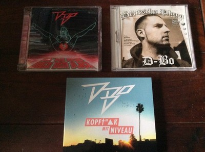 D-Bo [3 CD Alben] Kopf** mit Niveau+Auf Der Suche Nach Dem Glück +Deutscha Playa