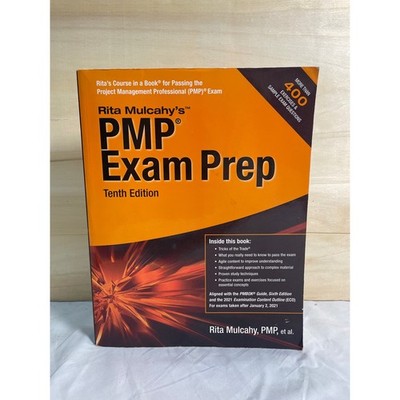 Rita Mulcahy PMP Exam Prep Tenth Edition Project Management Professional Book