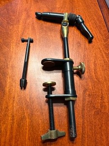 Vintage Bench Clamp On Fishing Fly Tying Vise
