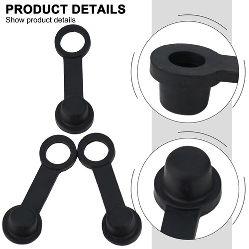 Bremsschraubverschluss Blute Nippelkappe Motorr?der Schwarz Staubschutz Neu - Picture 2 of 18
