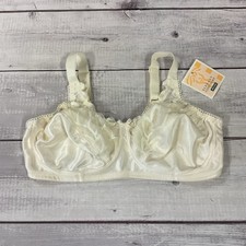 Amoena Mastectomy Bra Womens 36D Cream Wireless Soft Cup  2141 NEW