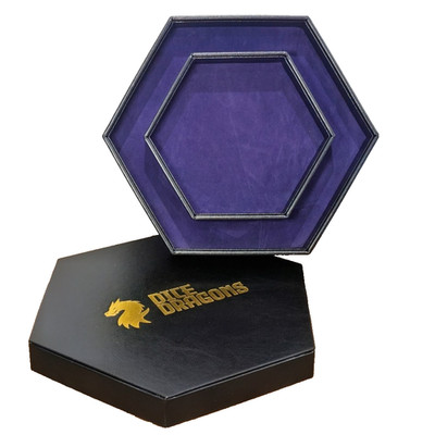 Würfelbox Rolling Tray Würfel Organizer Aufbewahrung Arena DnD TTRPG Brettspiel Rollwanne