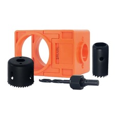4Pcs Efficient Door Lock Cutter Set for Door Adjustable Design Quick
