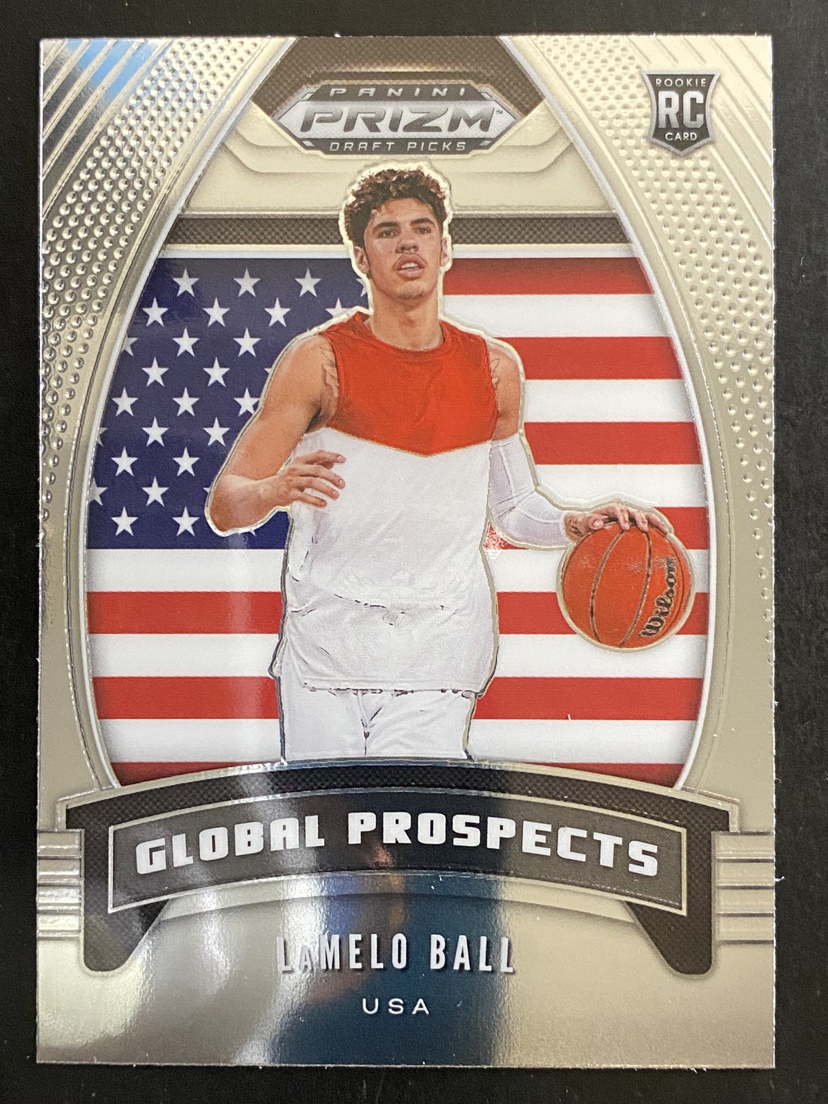LaMelo Ball 2020 Panini Prizm Draft Picks Basketball Rookie Illawarra Hawks #98