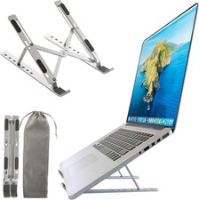 XEEMYX Adjustable Laptop Stand 7-Angle Foldable Aluminum Riser for MacBook iPad