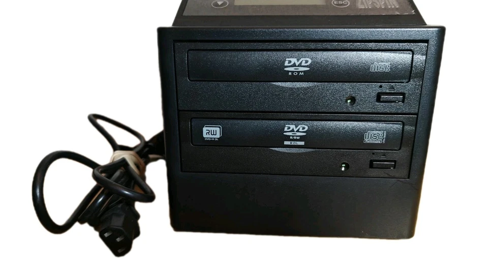 ZipSpin D121-L-S C-121-PRO CD/DVD Disc Multi-Duplicator, Burner, Recorder - Image 3 of 4