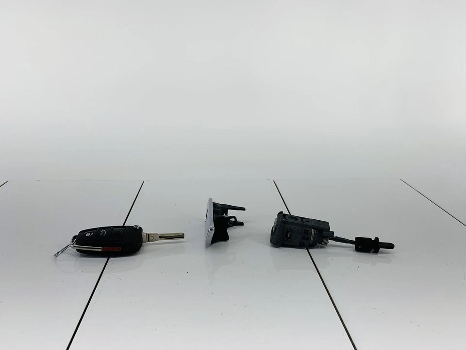 15-19 AUDI A3 QUATTRO CERRADURA CENTRAL Y GUANTERA CILINDRO CON LLAVERO OEM Foto 4 de 4