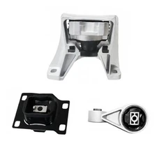 3Pcs Engine Motor Transmission Mount Kit Compatible with Transit Connect 2010 