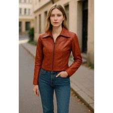 Wilson Leather Women  s Sz 10 Jr. Rust Color Tailored