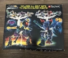 Vintage Lego Technic Throwbots Lot Of 8 Cases/Disc And Manuals Included w/Box