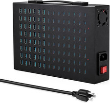 112-Port 800W USB Charging Station, USB C Charger for Multiple Devices, Multi Po